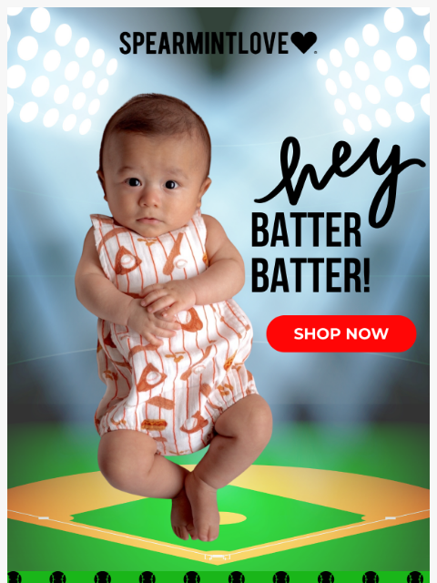 spearmintlove newsletter: Hey Batter Batter… Swing into Savings! ⚾