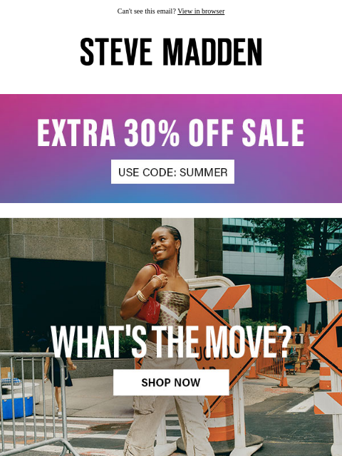 stevemadden newsletter: Pick Your Fix