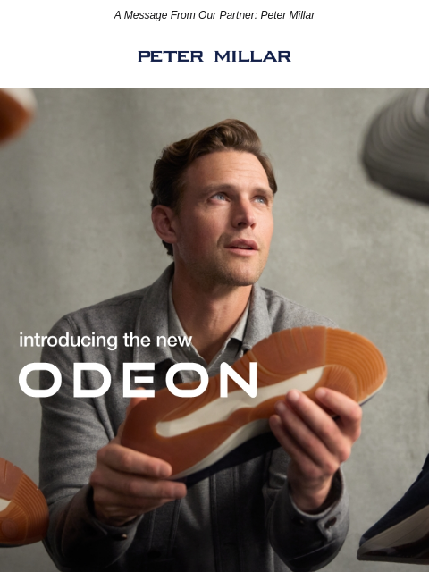 golfdigest newsletter: Meet The New Odeon Sneaker
