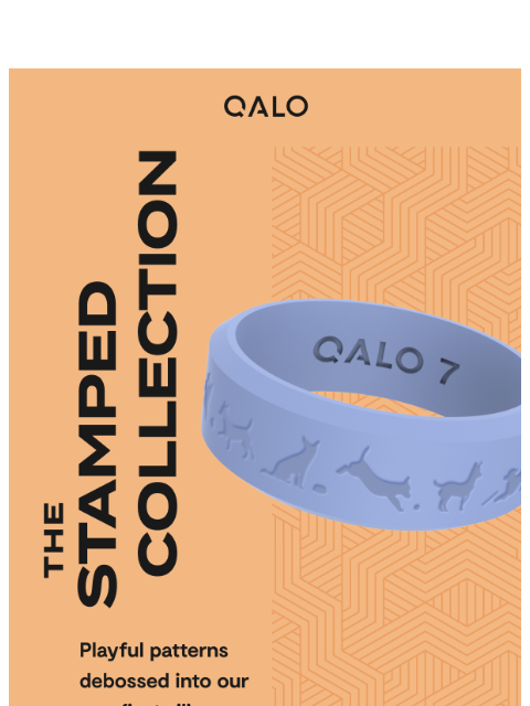 qalo newsletter: ALL NEW: The Stamped Collection