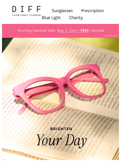 diffeyewear newsletter: Where'd You Get Your Glasses? 😏