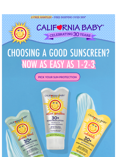 californiababy newsletter: How To Choose The Right Sunscreen?