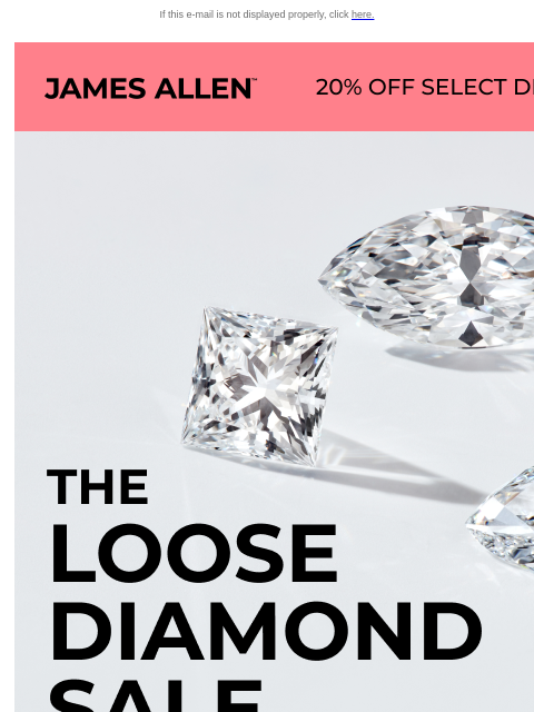 jamesallen newsletter: Dazzling Diamonds. Affordable Prices.