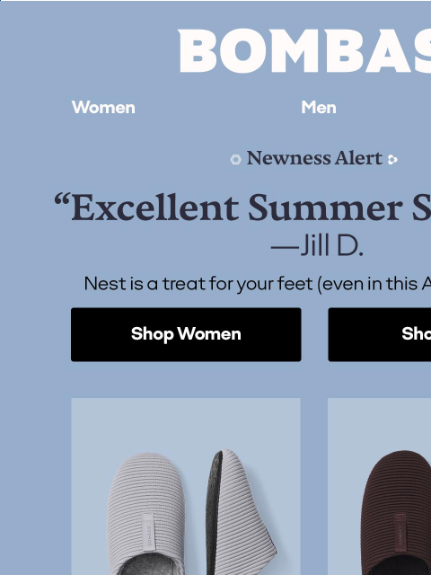 bombas newsletter: Just Hatched: New Nest Slipper Colors