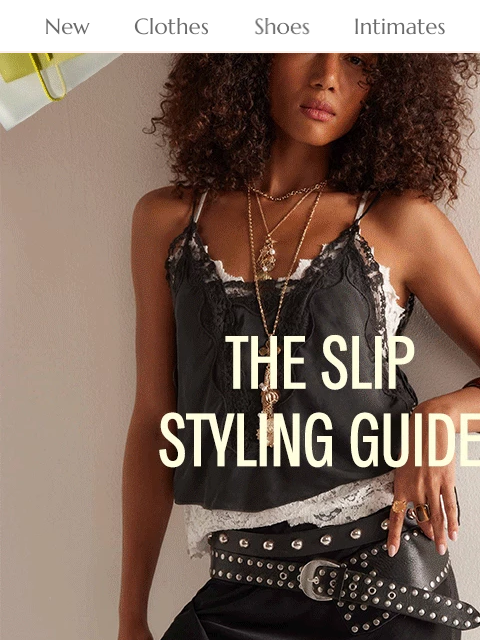 freepeople newsletter: "Wait...I need that skirt."