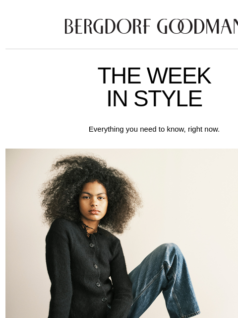 bergdorfgoodman newsletter: The Week In Style: Back To School