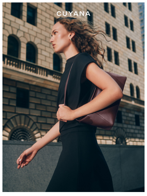 cuyana newsletter: Here Tomorrow
