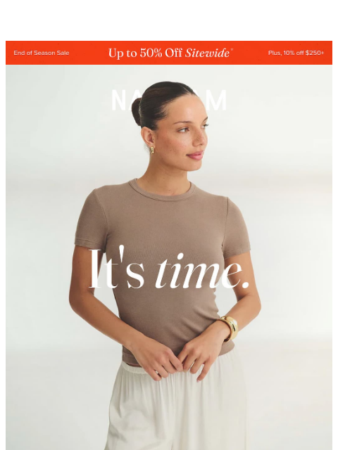 naadam newsletter: Your outfit refresh is calling