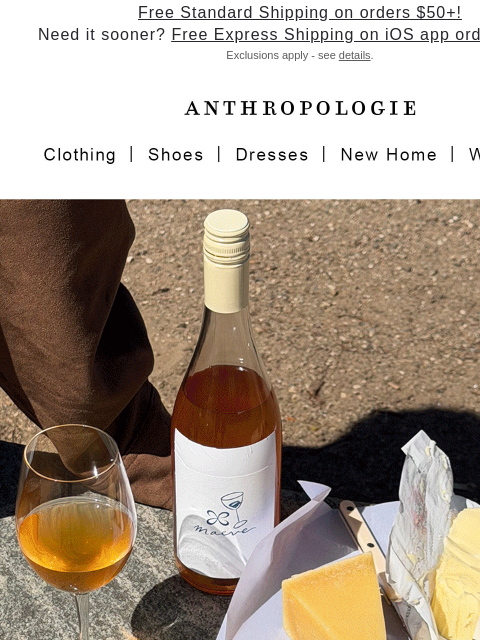 anthropologie newsletter: spotted: maeve in Copenhagen.