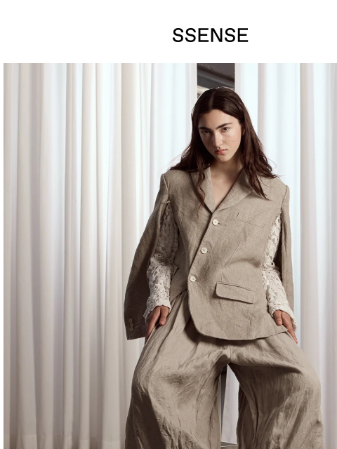 ssense newsletter: Here's to Doing the Most