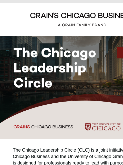crainliveevents newsletter: Thinking About Applying?
