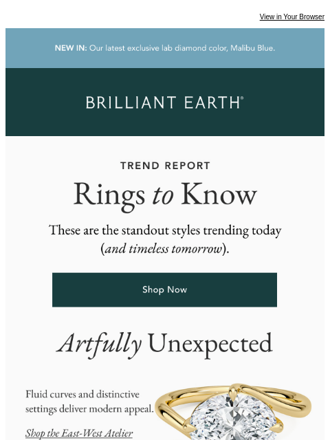 brilliantearth newsletter: For your dream proposal