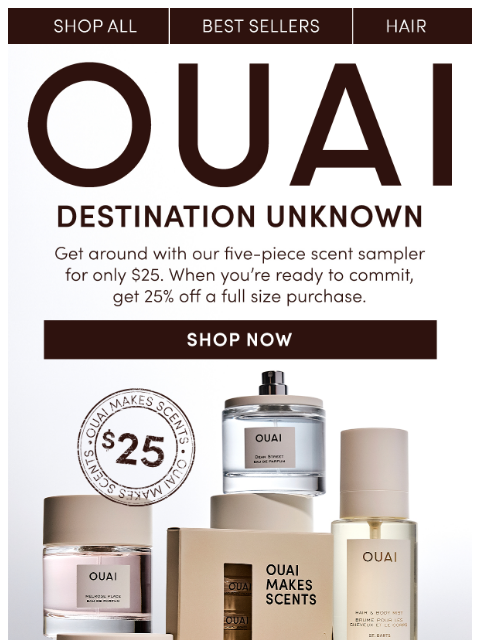 theouai newsletter: Feeling ... adventurous?