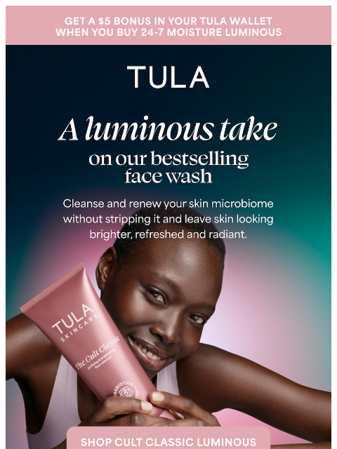 tula newsletter: 💗🩷 Nourish, balance & illuminate your skin 💗🩷