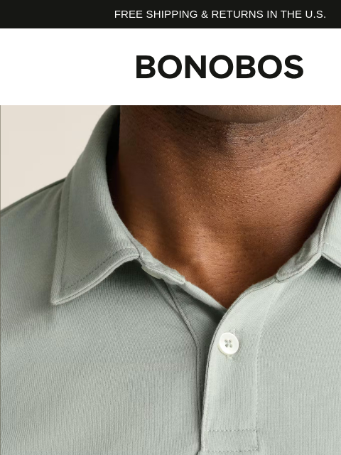 bonobos newsletter: Weekend Comfort, Perfected