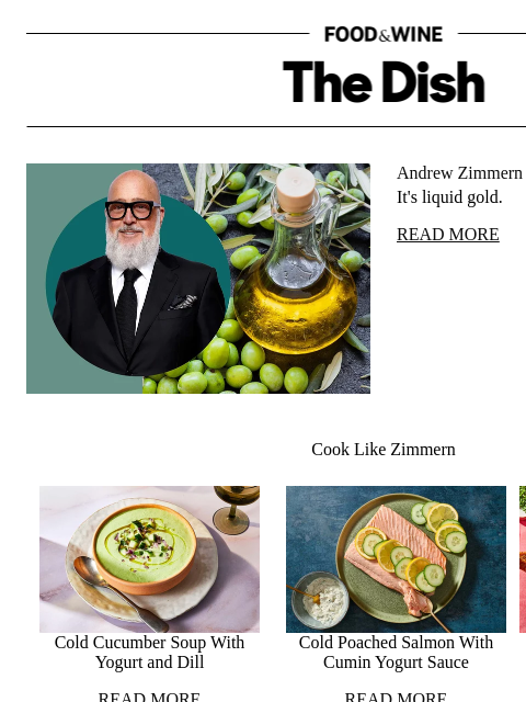 foodandwine newsletter: Andrew Zimmern Swears By This $13 Olive Oil