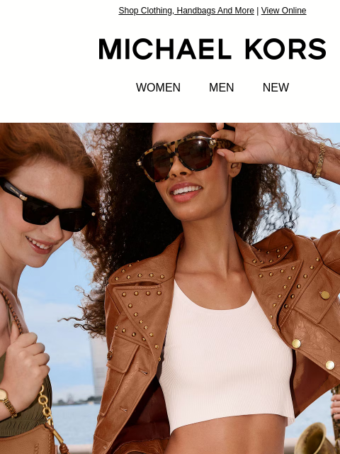michaelkorsmail newsletter: New Arrivals For The Last Stretch Of Summer