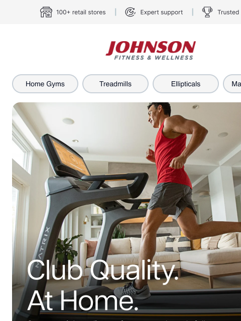johnsonfit newsletter: Bring Club-Quality Performance Home
