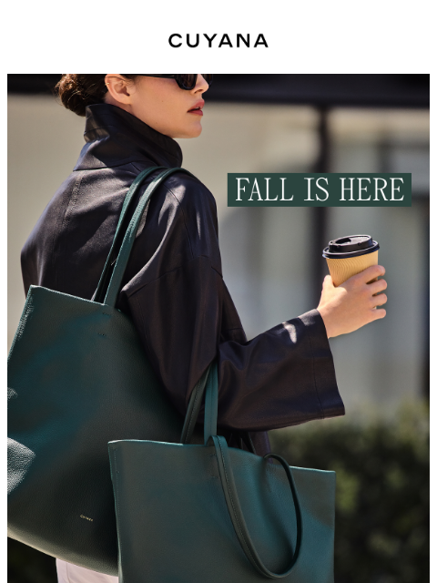 cuyana newsletter: New: The Fall Collection