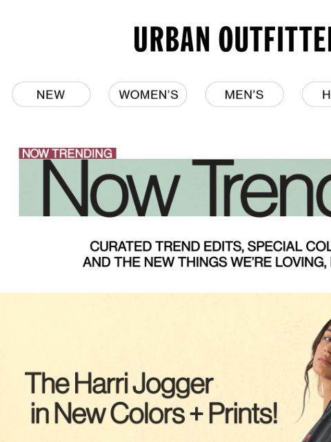 urbanoutfitters newsletter: Everyone’s favorite pant in NEW colors 👀