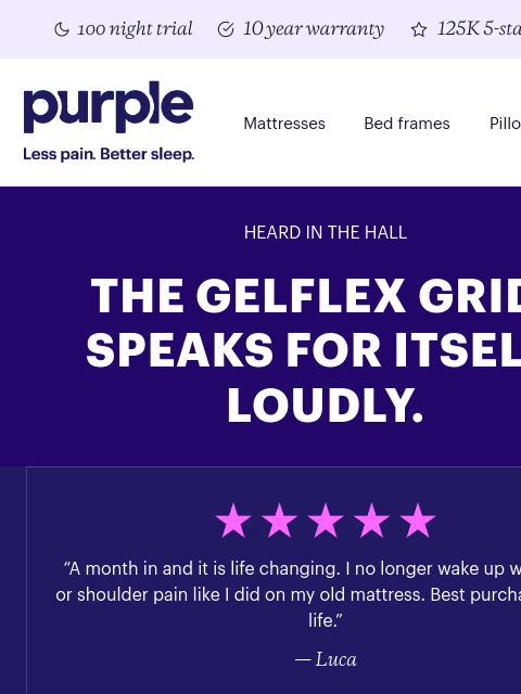 purple newsletter: We know it’s annoying when people say it