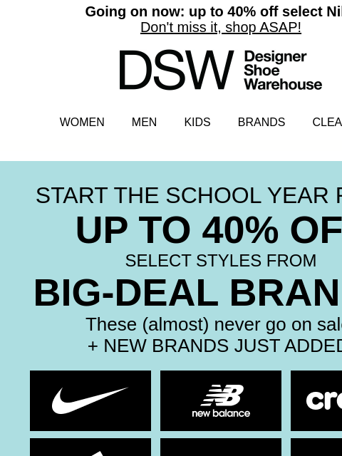 dsw newsletter: Found: the perfect travel sandals from $24.99!