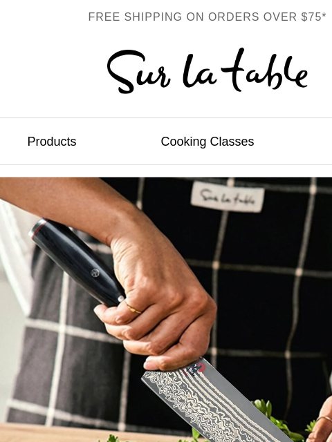 surlatable newsletter: Meet the Nakiri: Your new veggie prep MVP.
