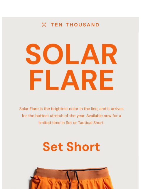 tenthousand newsletter: New Color, Peak Season.