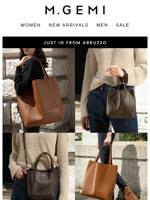 mgemi newsletter: Our New Bags Are Here!