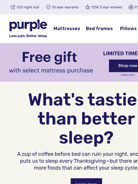 purple newsletter: The Sleep Diet?