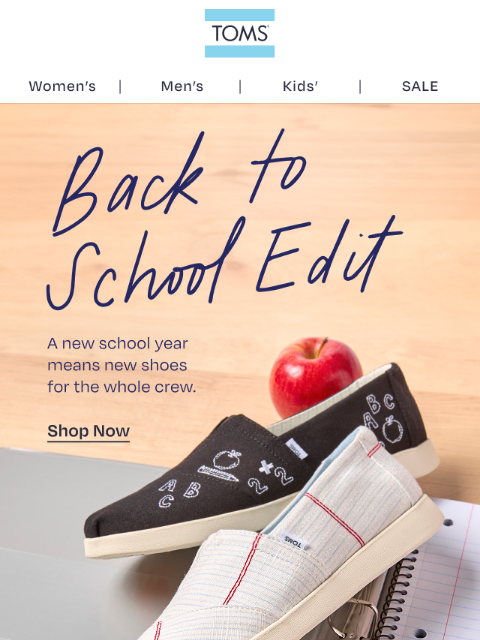 toms newsletter: Style Is Back in Session