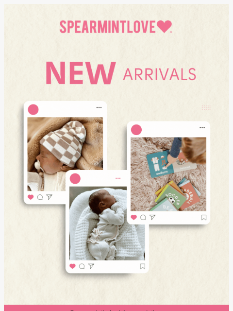 spearmintlove newsletter: Stop Everything - New Arrivals Are HERE 🛒
