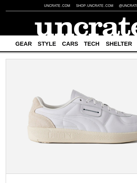 uncrate newsletter: Puma X Reigning Champ Palermo G Shoes & more