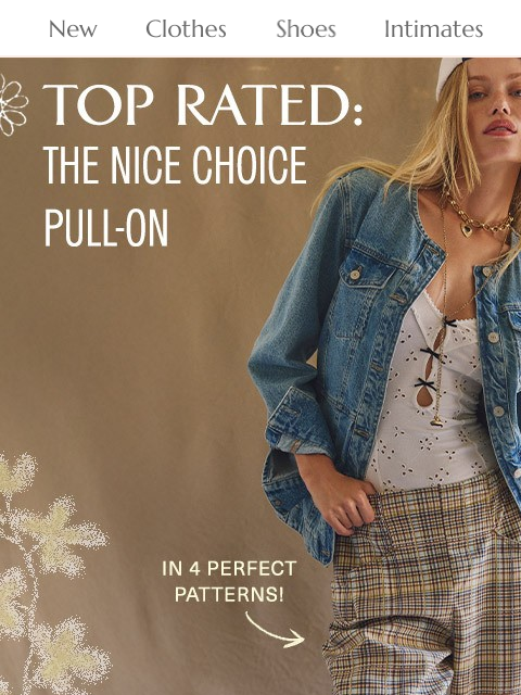 freepeople newsletter: These pants = statement-makers π€©