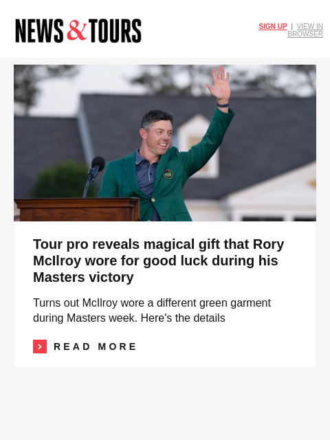 golfdigest newsletter: Keegan Bradley is in an impossible spot