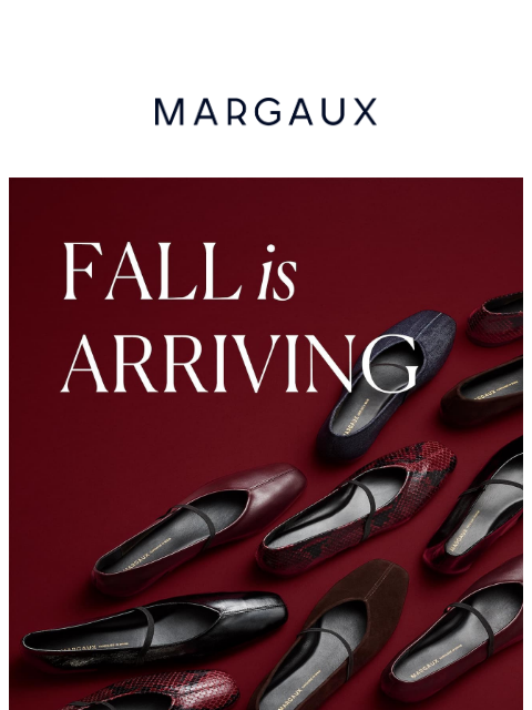 margauxny newsletter: Fall shopping starts NOW