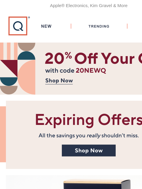 qvcemail newsletter: Clock's Ticking! Expiring Offers