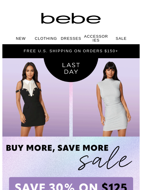 bebe newsletter: Gone at Midnight, THIS Up to 40% Off Sale!