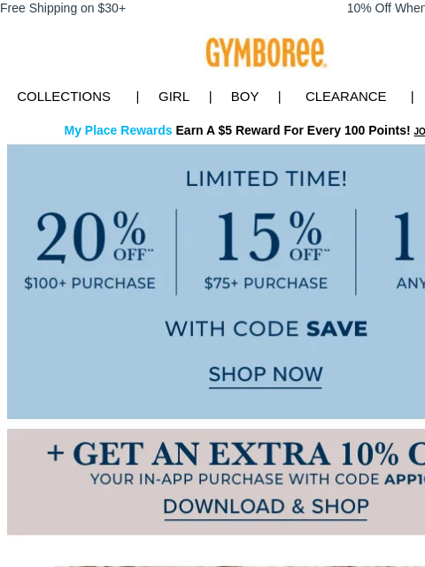 gymboree newsletter: Inside: NEW back-to-school styles for your wardrob...