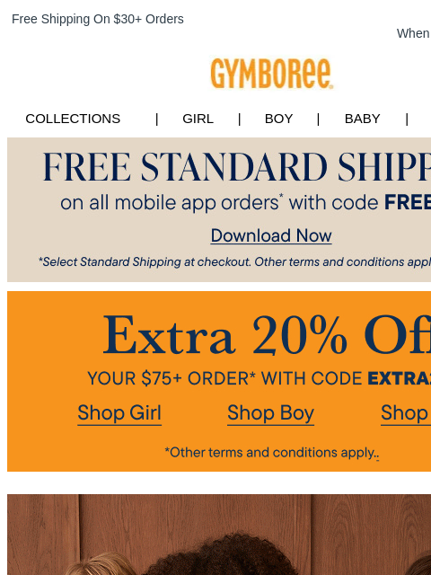gymboree newsletter: New! Back-to-School Collections Inside