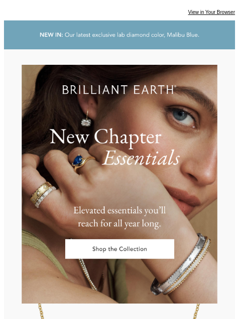 brilliantearth newsletter: The season for a fresh start is here