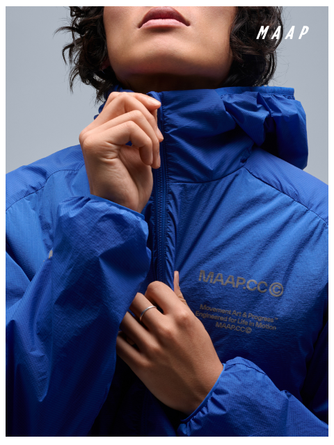 maap newsletter: Technical Apparel for a Life In Motion