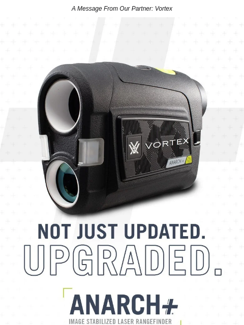 golfdigest newsletter: Meet the NEW Vortex Anarch+® Image Stabilized Golf...