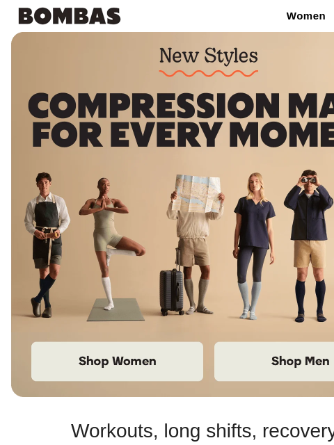 bombas newsletter: New Compression for Everything