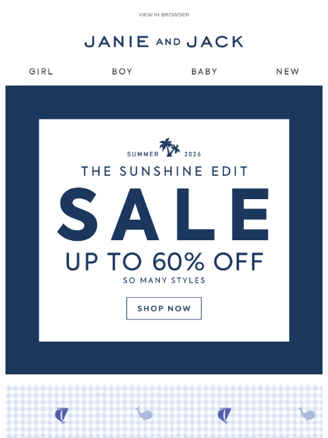 janieandjack newsletter: Don't sleep on up to 50% off PJs