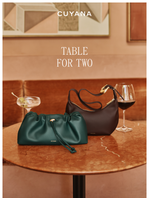 cuyana newsletter: Your Fall Shoulder Bag Lineup