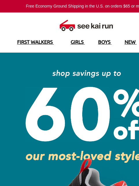 seekairun newsletter: Great Deals are Waiting on the Sale Page!