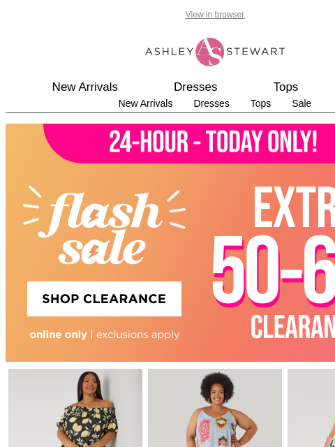 ashleystewart newsletter: Best Sellers For Flash Sale⚠️Extra 50-60% off all ...