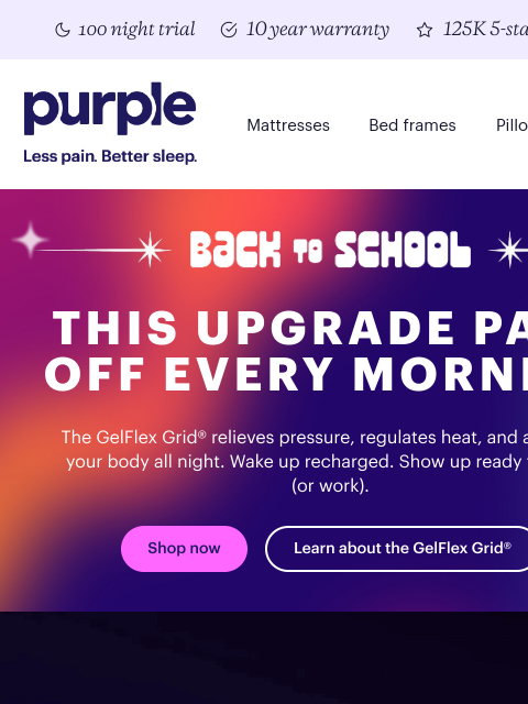 purple newsletter: Got back to school scaries?