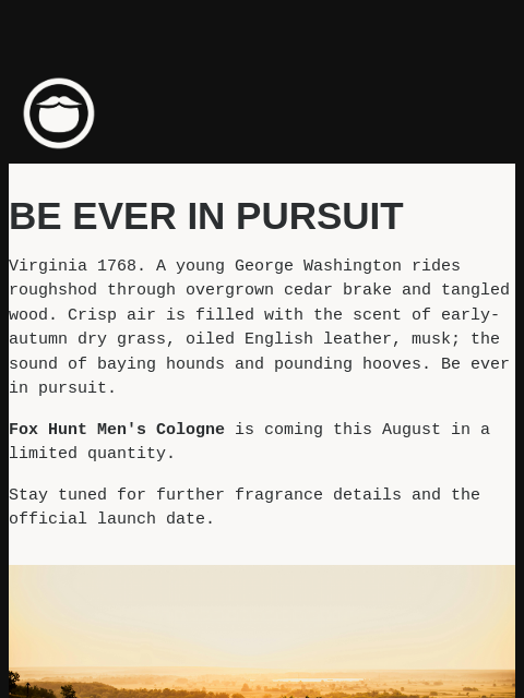 beardbrand newsletter: Coming This August...